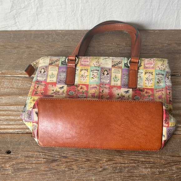 Fossil Multicolor Graphic Tote Bag - Picture 3 of 11